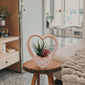 Maceta de Cemento Esmaltado, Estilo de Diseño Europeo Moderno, Decoración para <span class=keywords><strong>el</strong></span> Hogar, Oficina y Jardín, Exhibición de Escritorio, Maceta para Flores, Maceta para Suculentas, Plantas Artificiales - Product Image 3