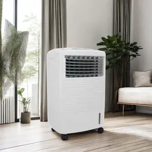 AC\DC 220V 65W Smart Solar Evaporative Cooler Fan Portable Water Air Cooler for Household Outdoor RV Smart Cooler Fan