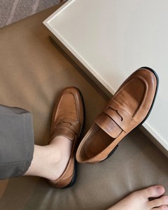 <span class=keywords><strong>Mocassini</strong></span> Classici da <span class=keywords><strong>Donna</strong></span> Xinzirain Personalizzati Fatti a Mano in Vera Pelle di Alta Qualità con <span class=keywords><strong>Tacco</strong></span> Antiscivolo - Product Image 5