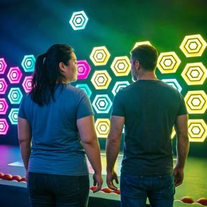Jeu de cible de lancer interactif en plastique pour intérieur, pour arène sportive, jeu éducatif parent-enfant - Product Image 2