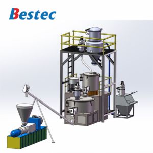 Tốc độ cao disperser Mixer nóng và làm mát hợp chất trộn nhỏ bột khô tự động công nghiệp Mixer - Product Image 1