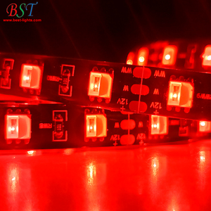 <span class=keywords><strong>Bande</strong></span> lumineuse Flexible à <span class=keywords><strong>LED</strong></span> smd 5050, <span class=keywords><strong>12V</strong></span>, 2 en 1, noire, PCB, lumières stroboscopiques étanches, rouge et blanc, pour voitures et camions - Product Image 4