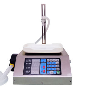 Csy-3200 Small Weighing Type Automatic Quantitative Liquid Dispensing Canned Liquor Filling Machine - Product Image 1