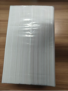 लिनन बनावट एयरनिर्धारित 1 प्लाई पर्यावरण अनुकूल नैपकिन बैग शैली अनुकूलन योग्य आकार डिस्पोजेबल रेस्तरां पेपर नैपकिन - Product Image 5