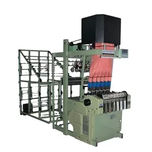 GINYI Hot Sale Computerized Electronic Elastic Weaving Jacquard Loom Machine China