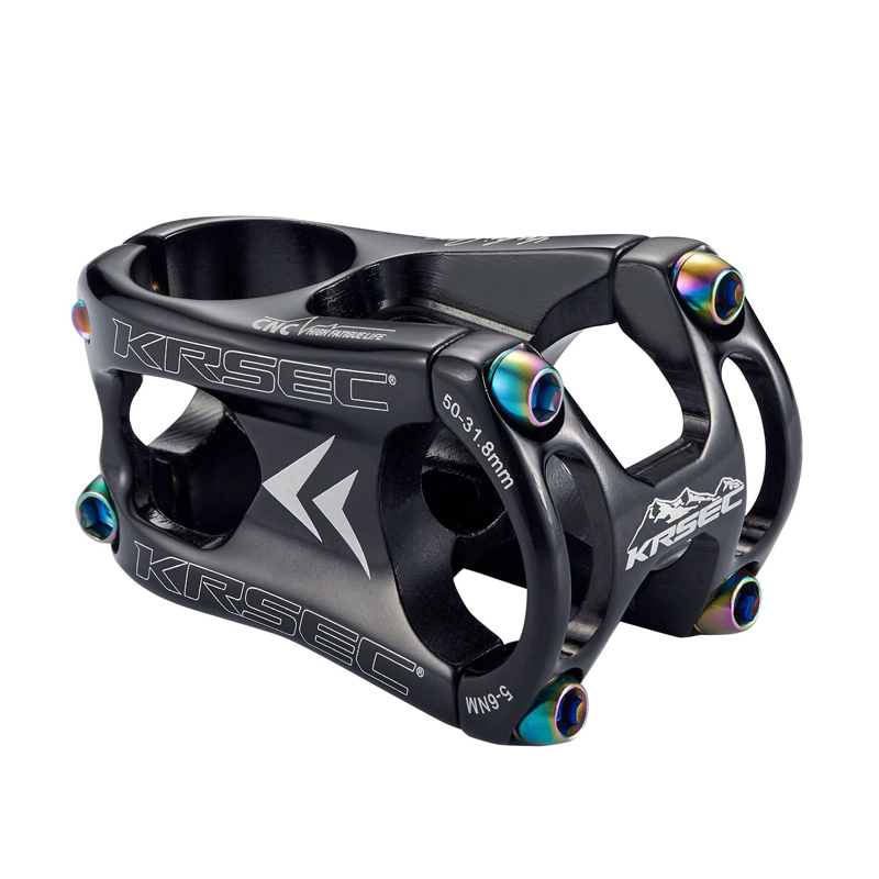 OEM CNC bmx mtb велосипед полый короткий ручной стержень из алюминиевого сплава горный велосипед подъем 31,8*50 мм