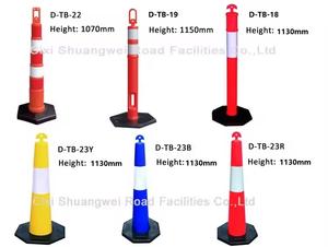 道路安全デリニエーター警告ポール道路安全ボラードスタンドバリア交通警告ポストTトップボラードデリニエーター - Product Image 2
