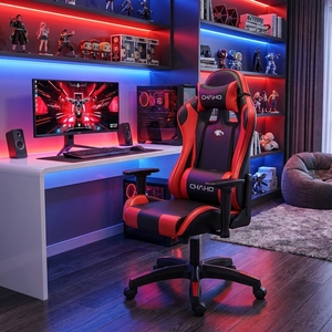Silla de Esports AOR 320 con Patas de Nailon, Espuma de Alta Densidad, Silenciosa, Totalmente Negra, con Ruedas y Elevación, Venta al Por Mayor Directa de Fábrica - Product Image 5
