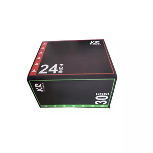 Box Plyometrico Personalizzabile con Logo, Regolabile e Impilabile, 3 in 1 in Morbida Schiuma PVC per Allenamento in Palestra o a Casa - Product Image 4