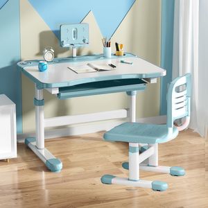 Modern Kids <b>Study</b> Table <b>Chair</b> Set Wood Furniture Children's Plastic for School Outdoor Dining Hotel Living Apartment Home Office - Product Image 2