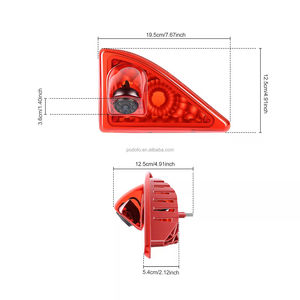 Podofo Car Rear View Backup Reversing Camera Night Vision Brake Light for Nissan NV400/Opel Movano/Renault Master 2010-2016 OEM - Product Image 5