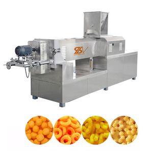 Machine automatique de fabrication de snacks au riz soufflé extrudeuse à double vis machine à granulés de snacks feuilletés à <span class=keywords><strong>prix</strong></span> raisonnable - Product Image 3