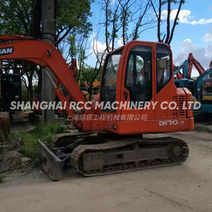 Excavadora multiusos doosan 70 de 7 toneladas, mini excavadora lista para trabajar dh70 dx70 dh70-7 - Product Image 6