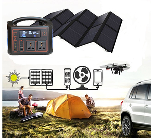 Nouvelle Station d'Énergie Solaire Portable 2022, Batterie au Lithium 500Wh 18650, Alimentation DC 12V 20V 24V AC 110V 220V, Power Bank pour la Maison - Product Image 5