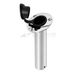 Nouveau support de canne à pêche encastré en acier inoxydable TMH 316, 15/30/90 degrés, pour bateau, yacht, embarcation - Product Image 1