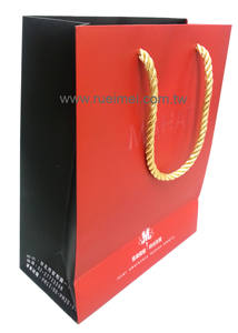 Conception personnalisée de sacs à provisions de luxe Sacs fourre-tout à emporter pour les achats haut de gamme avec une texture supérieure - Product Image 2