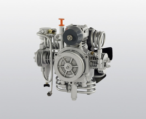 New Air High-pressure Compressor PE 300-TE <b>Gasoline</b>-Powered Portable Piston Motor 300 L/min Compact Structure Easy Operate - Product Image 5