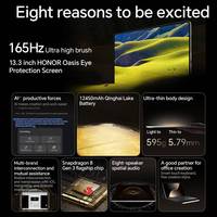 Versi Global MagicPad 3 13.3'' 3K 165Hz Layar Pelindung Mata SD 8 Gen 3 Octa Core 12450mAh 66W Tablet Android 15 Ultra Tipis