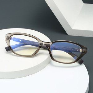 Nuovi <span class=keywords><strong>Occhiali</strong></span> Unisex Ultra-Leggeri di Alta Qualità con Montatura Ovale a Forma di <span class=keywords><strong>Gatto</strong></span> in Legno Anti-Luce Blu per Lettura - Product Image 3