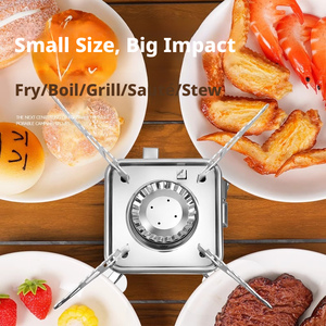 เตาแก๊สพกพา เตาตั้งแคมป์กลางแจ้ง เตาต้มน้ำ เตาชงชา เตาแก๊สสำหรับแคมป์ปิ้ง อุปกรณ์ทำอาหารสำหรับแคมป์ปิ้ง - Product Image 3