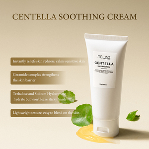 Produits de Soin OEM : Routine Complète pour Peaux Sèches ou Grasses – Tonique, Ampoule, Nettoyant <span class=keywords><strong>Visage</strong></span>, <span class=keywords><strong>Hydratant</strong></span>, <span class=keywords><strong>Crème</strong></span> Apaisante et Set de Soin à la Centella - Product Image 6