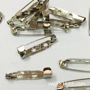 HTYFS Metal cobre hierro Simple seguridad pin Pin insignia broche tela ramillete Accesorios - Product Image 4