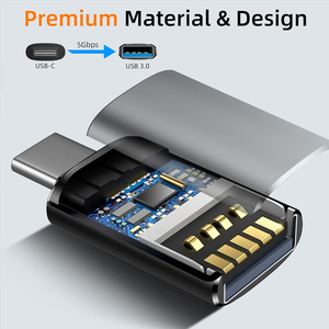 อะแดปเตอร์ USB C ชนิด C สำหรับ iPhone สายชาร์จอะแดปเตอร์ชนิด C โทรศัพท์มือถืออะแดปเตอร์ OTG อะแดปเตอร์ที่ชาร์จ Tipo C - Product Image 4