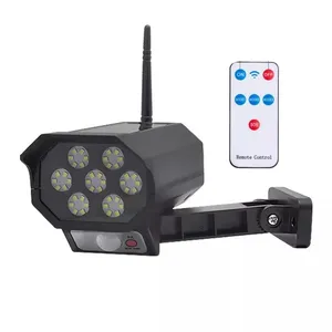 Krachtige Zonne-verlichting Outdoor Motion Sensor Verlichting Met Sensor Simulatie Infrarood IP65 Overstroming Licht Met Afstandsbediening