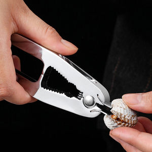 Ouvre-coquillages en zinc de haute qualité LT045 pour la vente en gros – Outil de cuisine pour fruits de mer, noix et coquillages - Product Image 2
