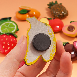 Fridge Decoration Gifts 3D Food Magnet <b>Sticker</b> Simulation Fruit Cute Refrigerator Magnetic <b>Stickers</b> - Product Image 2