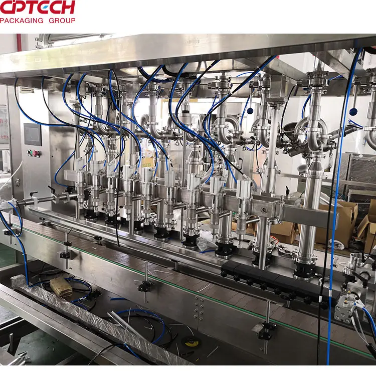 CPTECH automatic filling and packing chili garlic soy sachet hot paste sauce tomato sauce packaging machine