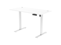 Bureau informatique moderne JIECANG, réglable en hauteur, pour travailler assis ou debout, idéal pour le télétravail.