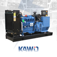 Groupe électrogène diesel monophasé 100 kW 3P 220V 380V 480V 60Hz avec démarrage automatique ATS et sortie 12V CC, châssis ouvert, silencieux et portable