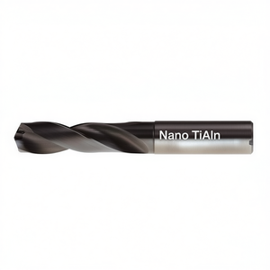 Ttake Ta1022 Carbide <b>Drill</b> <b>Bit</b> Nano TiAln Coated 3Xd <b>For</b> <b>Stainless</b> <b>Steel</b> And Superalloys - Product Image 2