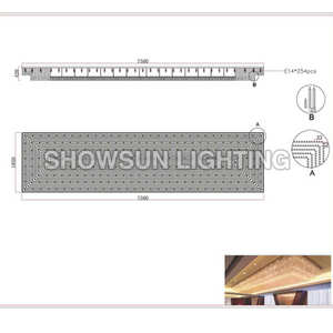 Grand lustre moderne en cristal pour mariage, hôtel, salle de banquet, éclairage, grand lustre de luxe en cristal - Product Image 5