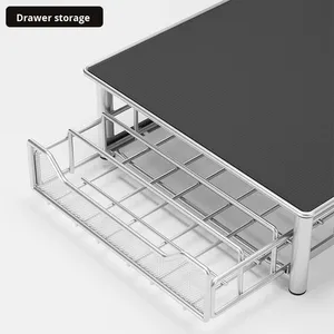 Caja de Almacenamiento Portátil para Cápsulas de Café, a Prueba de Polvo, Cajón de Escritorio, Base Moderna y Simple de Hierro para Cafetera, Sin Instalación - Product Image 4