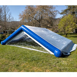 Couverture <span class=keywords><strong>de</strong></span> <span class=keywords><strong>piscine</strong></span> gonflable <span class=keywords><strong>de</strong></span> qualité commerciale à pointe pointue en PVC durable pour <span class=keywords><strong>piscine</strong></span> publique - Product Image 1