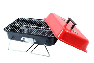 Vendita calda portatile Mini quadrato Hamburger barbecue Grill <span class=keywords><strong>in</strong></span> acciaio al carbonio e <span class=keywords><strong>ferro</strong></span> macchina per il campeggio carbone barbecue - Product Image 6