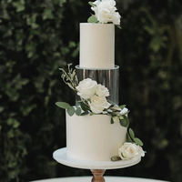Support à gâteau rond en acrylique Simpson, très vendu, pour les décorations de mariage
