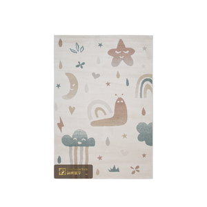 Tapis LandScopTech en polypropylène et polyester, antidérapant, écologique, lavable, avec support en jute, tissé à la machine, à poils de 9 mm, motif dessin animé - Product Image 5