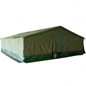 Tentes de safari en toile de luxe pour l'Afrique du Sud, adaptées aux quatre saisons, capacité de 100 personnes, caractéristiques imperméables pour l'hébergement estival - Product Image 1