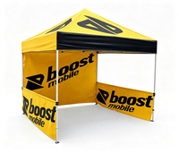 Gazebo commercial sur mesure pour la promotion de marques et les événements sportifs