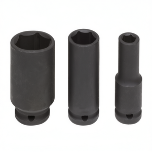 Juego de llaves de impacto largas Fervi de 10 mm, 12 mm y 13 mm para reparación automotriz - Product Image 2