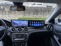 Radio para Auto con CarPlay y Android 14 de 25.6 Pulgadas para Benz GLA X156 NTG5.0 2013-2018, Pantalla Multimedia, Reproductor Estéreo, GPS, Unidad Principal