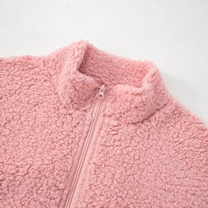 CUTENOVA D24ST442 Conjunto informal de 2 piezas para mujer de terciopelo grueso de manga larga con cremallera - Product Image 5