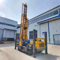 Foreuse à chenilles tout-terrain diesel JDT JDQZ450 pour puits d'eau, profondeur de forage max. 450 m, prix usine, tube de forage en option, pour vergers