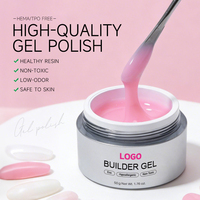 Fournisseur professionnel de produits pour les ongles OEM, gel de construction dur sans HEMA ni TPO, 52 couleurs, gel de construction pour extension d'ongles, gel UV, vernis à ongles