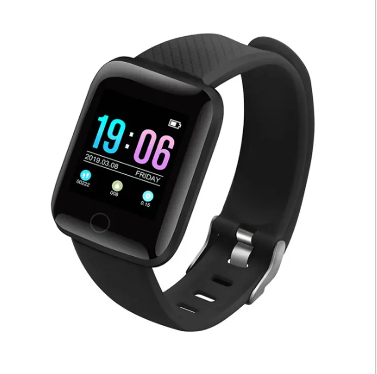 116 Plus สร้อยข้อมือสมาร์ทนาฬิกา Heart Rate กีฬานาฬิกา Android สมาร์ทนาฬิกา D13
