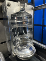 Máquina Sopladora de Botellas PET Semiautomática de 20L de Alta Calidad y Gran Venta con PLC Delta AirTac