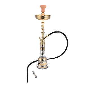 Commercio all'ingrosso a buon mercato narghilè nuovo Design di alta qualità bottiglia di vetro di zinco stelo egiziano narghilè scatola di <span class=keywords><strong>Shisha</strong></span> imballaggio - Product Image 2